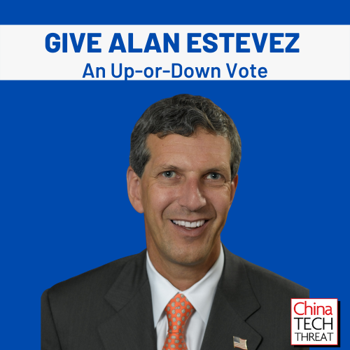 Next Week: “Give Alan Estevez Up-or-Down Vote” Special Series