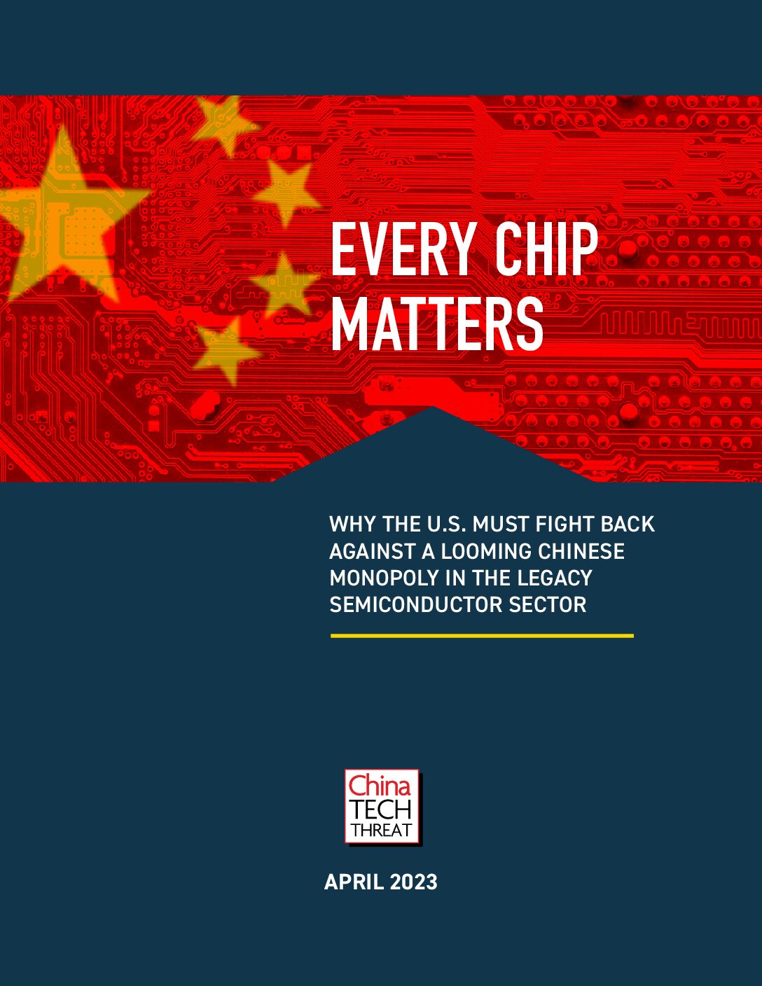 New CTT Paper: Three Dangers of Looming Chinese Legacy Chip Monopoly